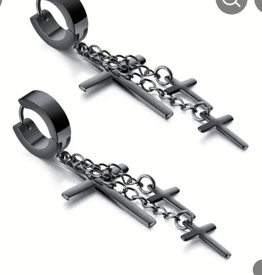 CROSS EARINGS